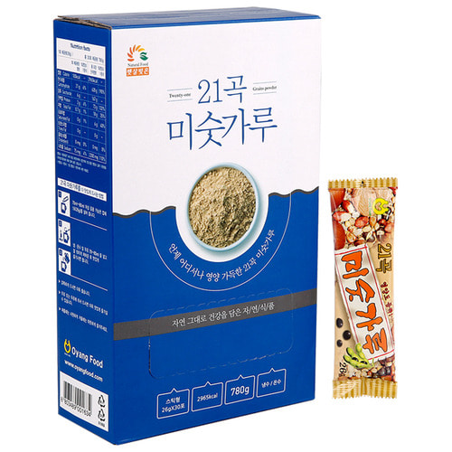 [오양식품] 21곡미숫가루 26gX30포 (BOX스틱형)
